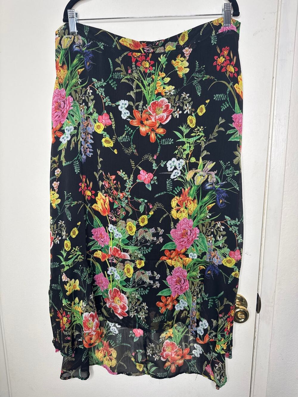 Stunning Westport hi-low fairy whimsy goth skirt sz 1x